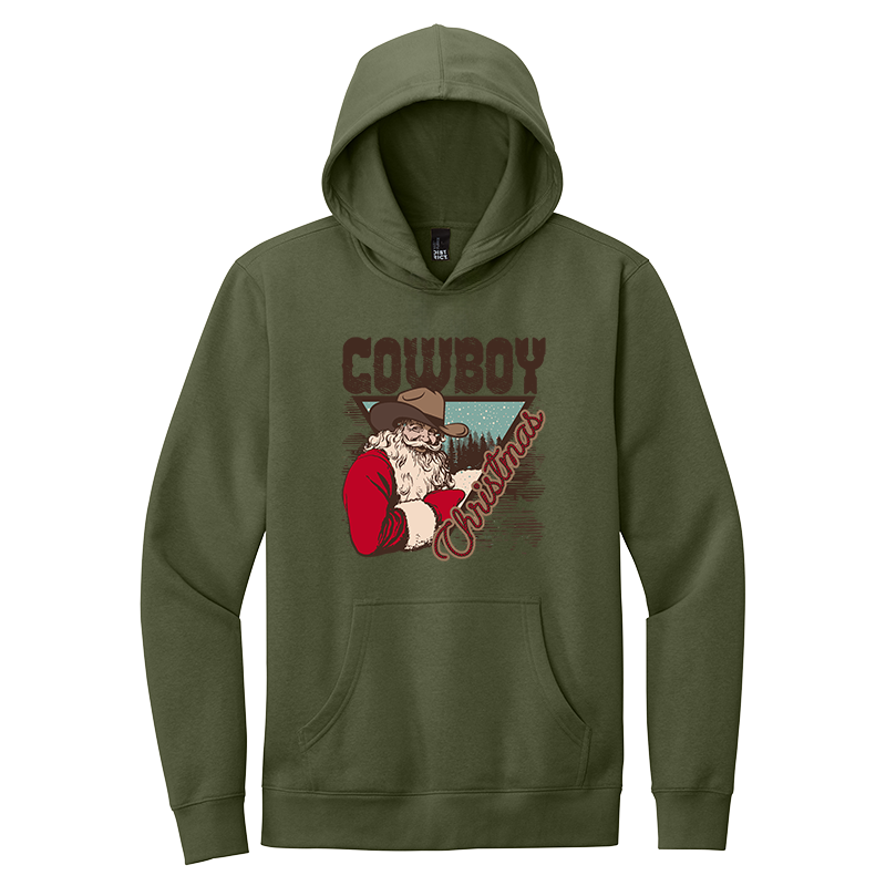Cowboy Christmas Hoodie