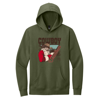 Cowboy Christmas Hoodie
