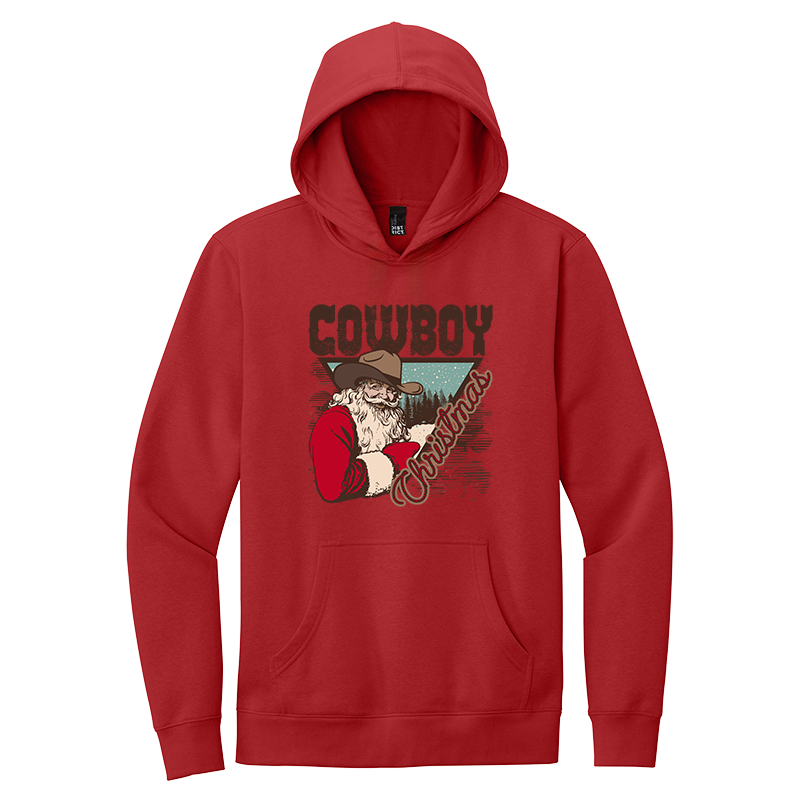 Cowboy Christmas Hoodie