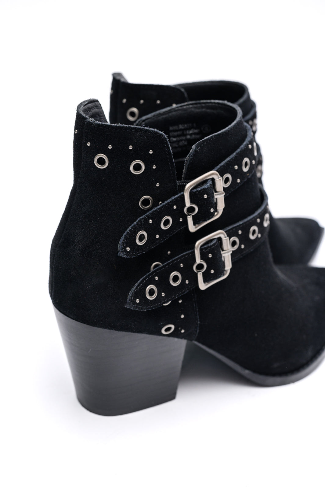 Elsa Leather Ankle Boot in Black