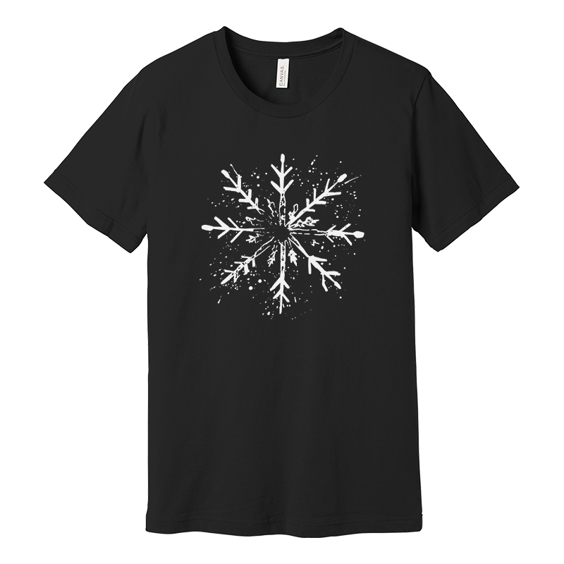 Grunge Snowflake Tee