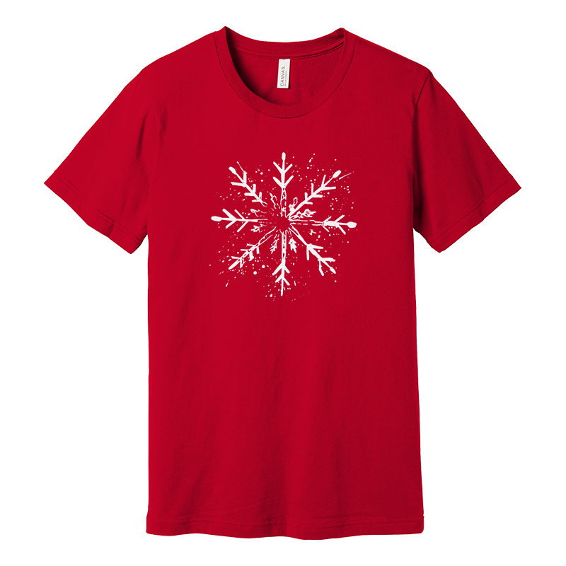 Grunge Snowflake Tee