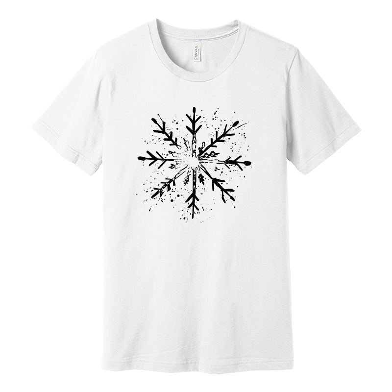 Grunge Snowflake Tee