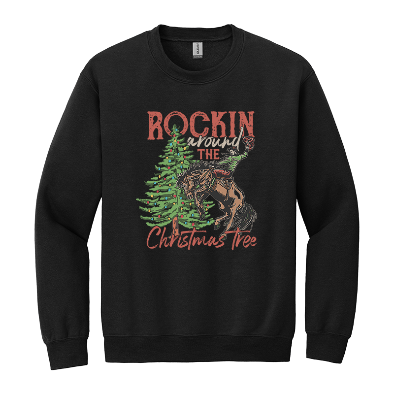 Rockin' Around the Christmas Tree Crewneck