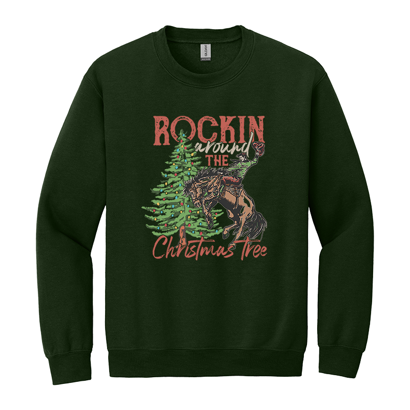 Rockin' Around the Christmas Tree Crewneck