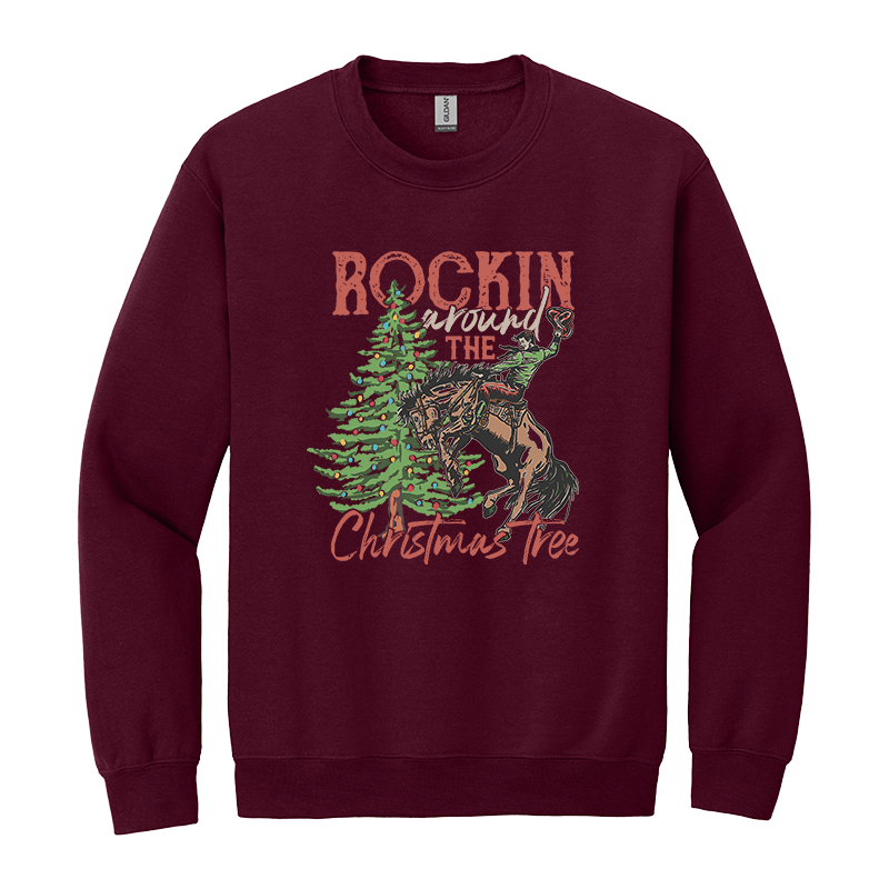 Rockin' Around the Christmas Tree Crewneck