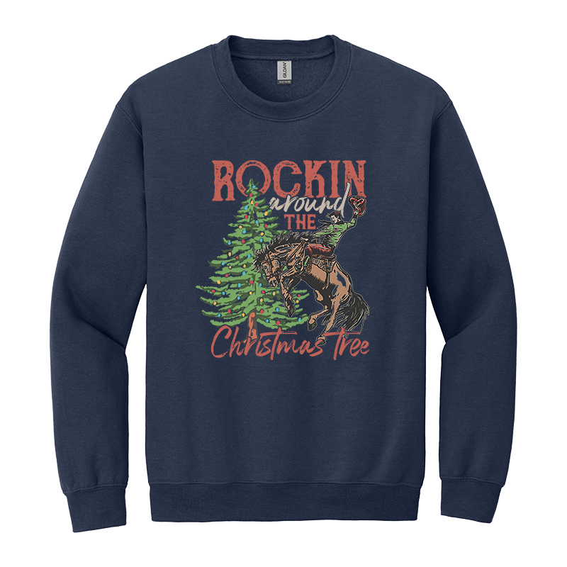 Rockin' Around the Christmas Tree Crewneck
