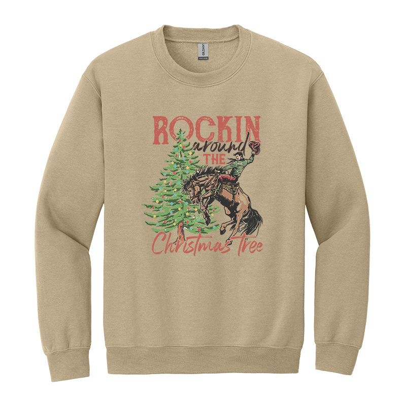 Rockin' Around the Christmas Tree Crewneck