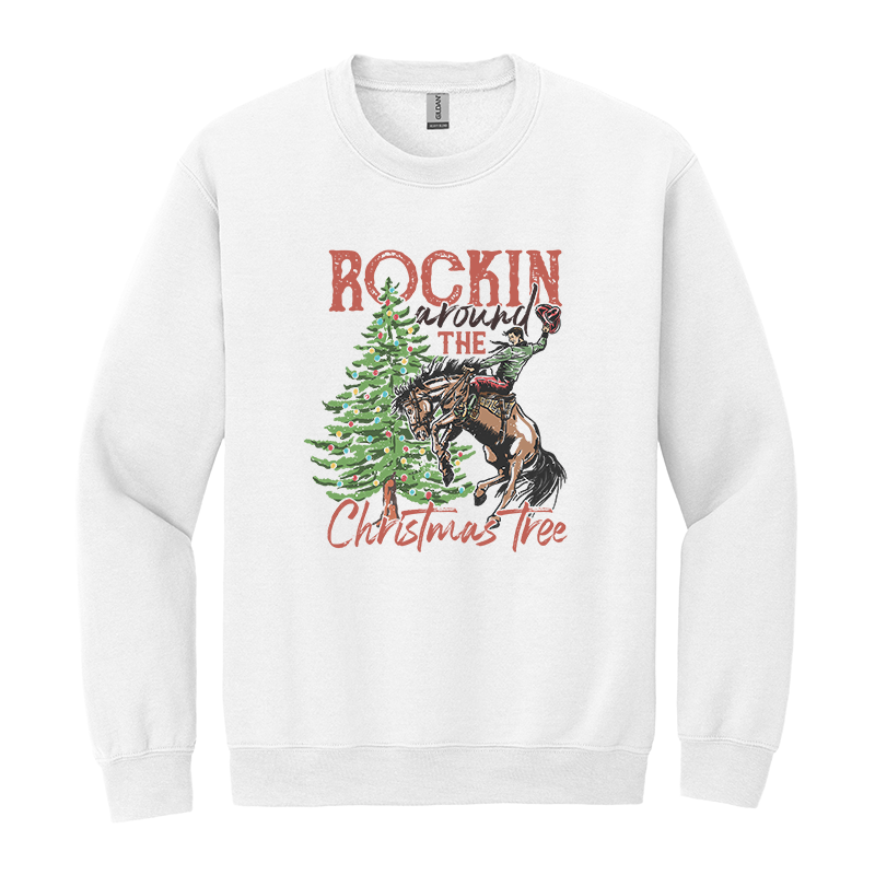 Rockin' Around the Christmas Tree Crewneck