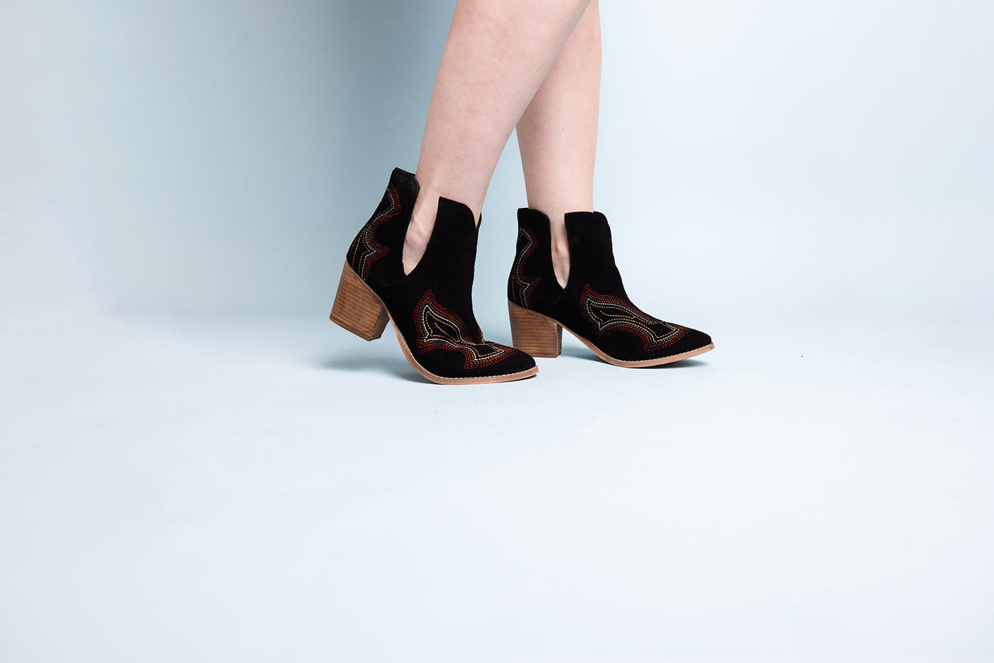 Journee Ankle Boots in Tan