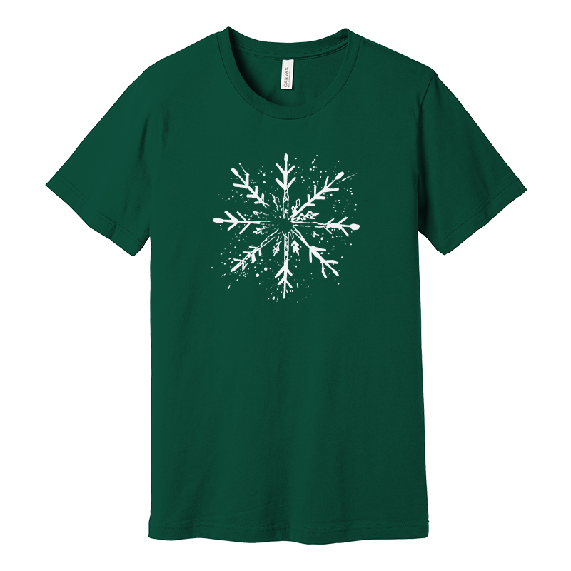 Grunge Snowflake Tee