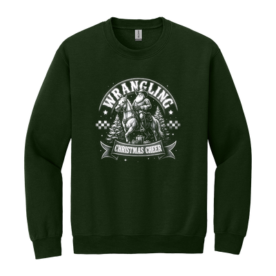 Wrangling Christmas Cheer Crewneck