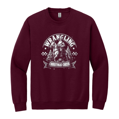 Wrangling Christmas Cheer Crewneck