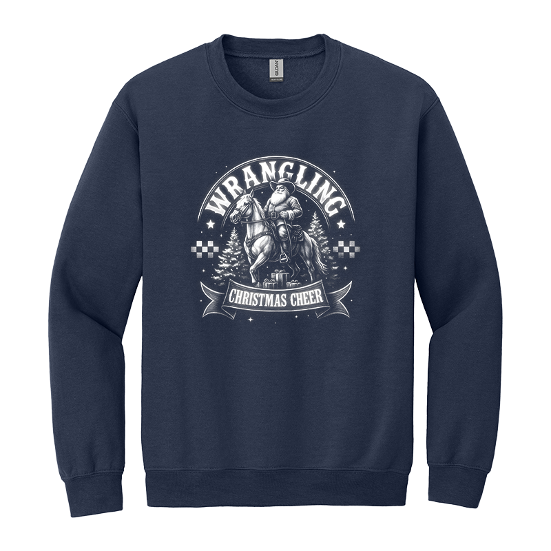 Wrangling Christmas Cheer Crewneck
