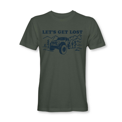 Lets Get Lost Womens Tee