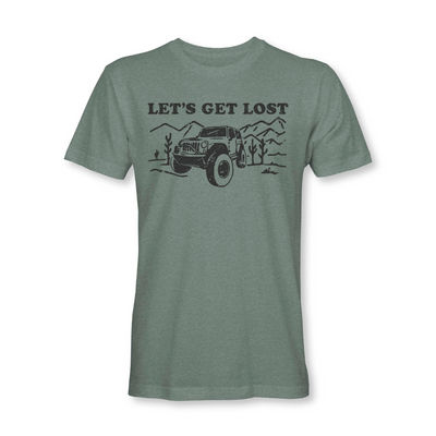 Lets Get Lost Womens Tee