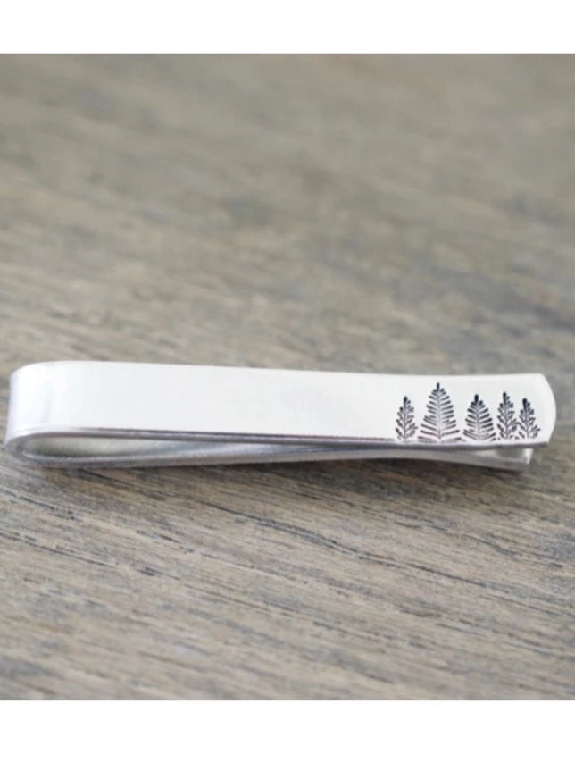 Forest Tie Clip