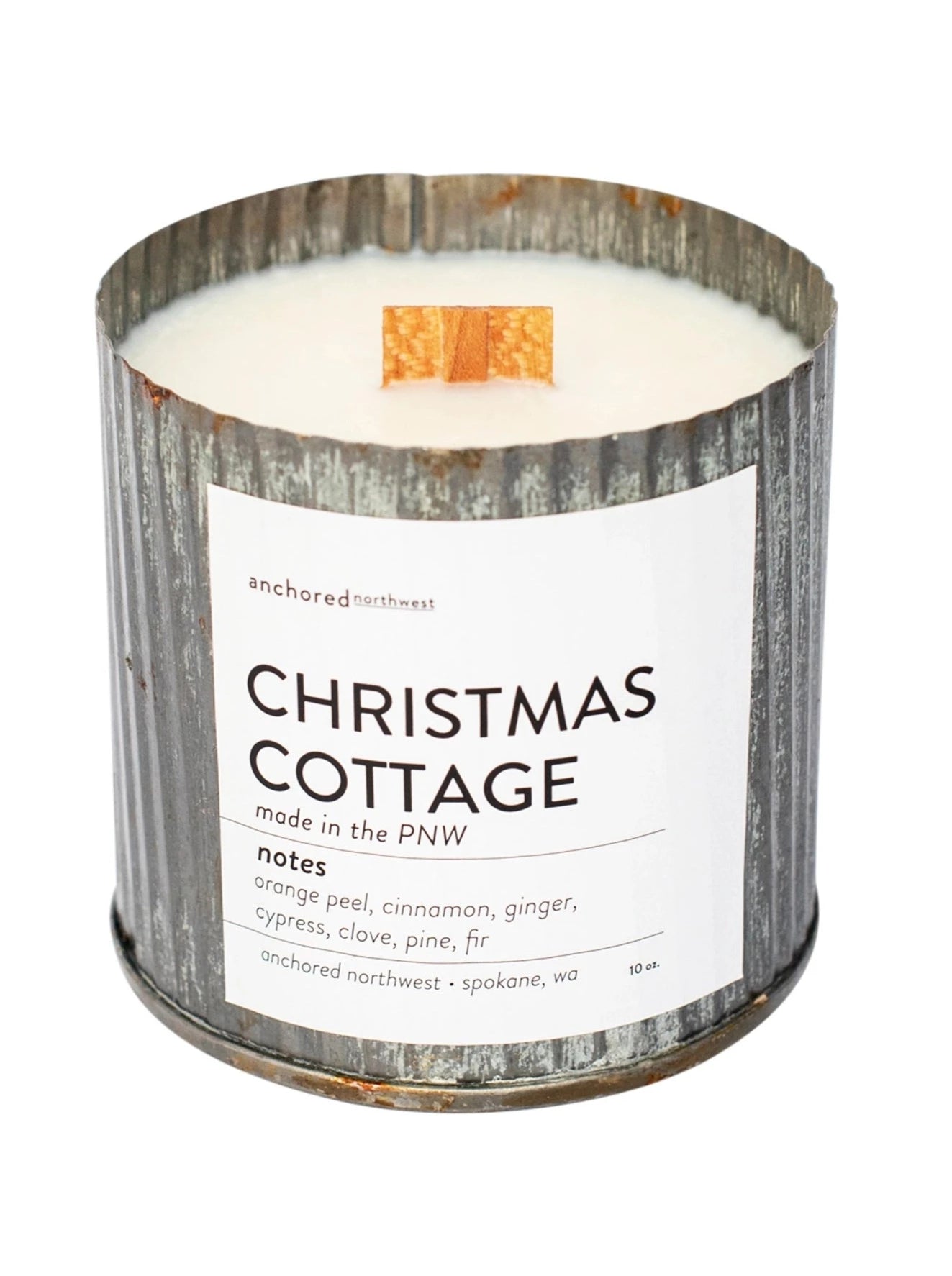 Christmas Cottage Candle